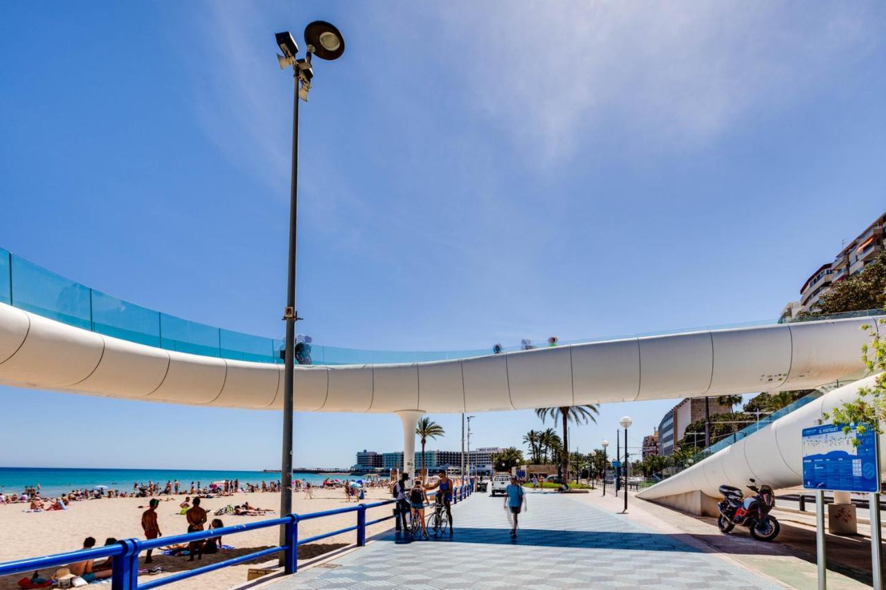 Hb Apartments - Apartamento Plaza Luceros Playa Alicante Loft Com Exteriör bild