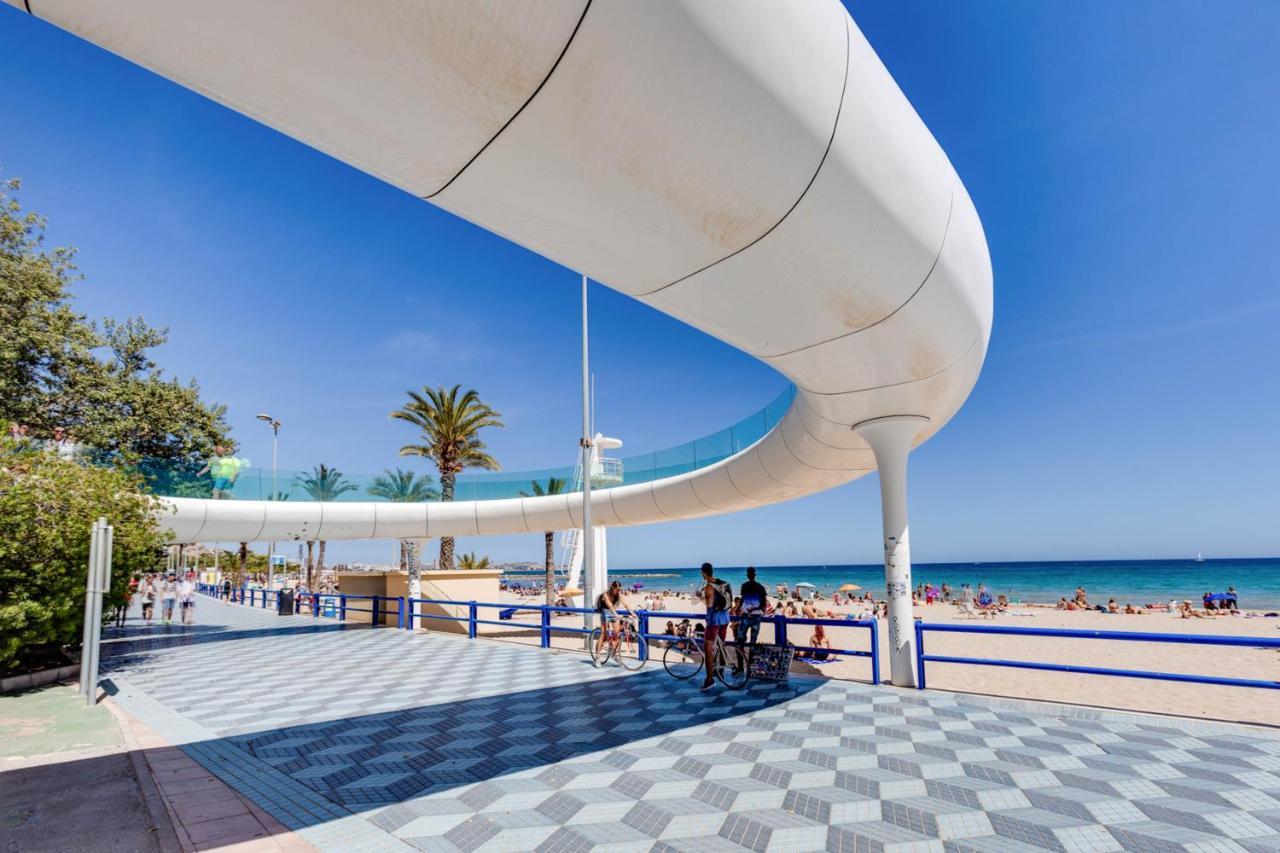 Hb Apartments - Apartamento Plaza Luceros Playa Alicante Loft Com Exteriör bild